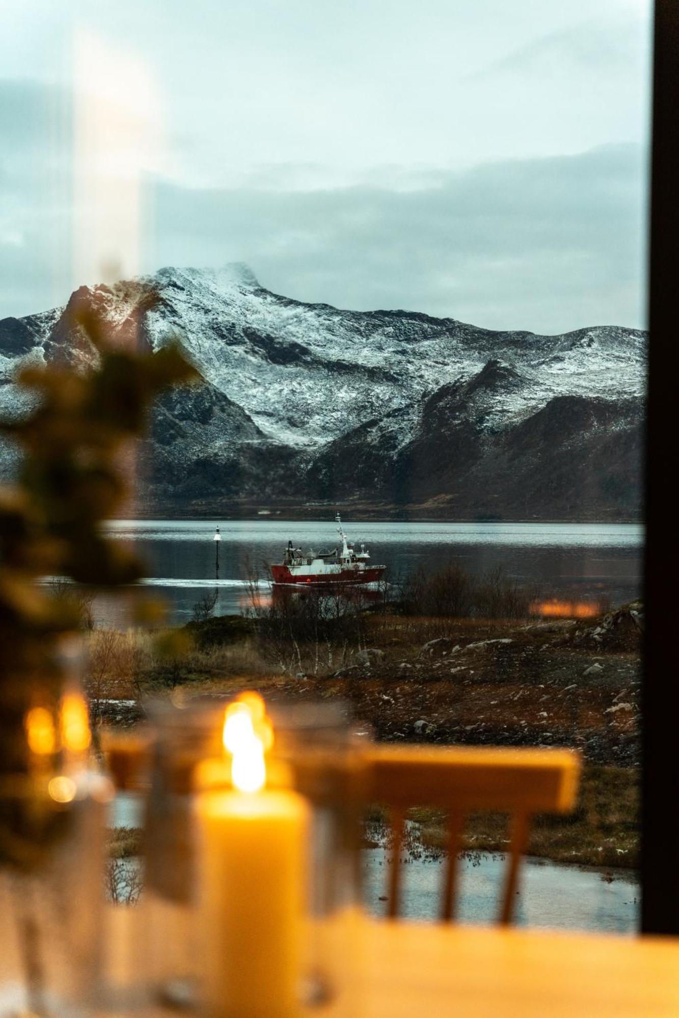 Luksushytte Med Jacuzzi, Summer&Winter Retreat Lyngværet Zewnętrze zdjęcie