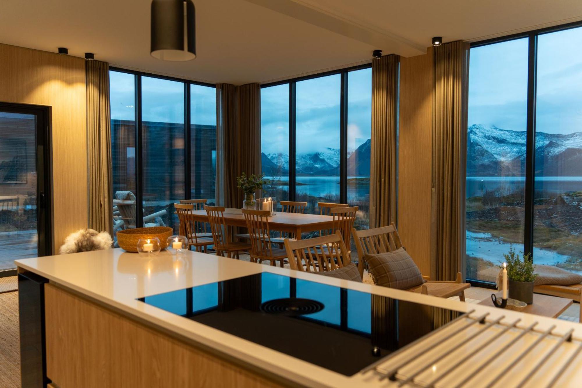 Luksushytte Med Jacuzzi, Summer&Winter Retreat Lyngværet Zewnętrze zdjęcie